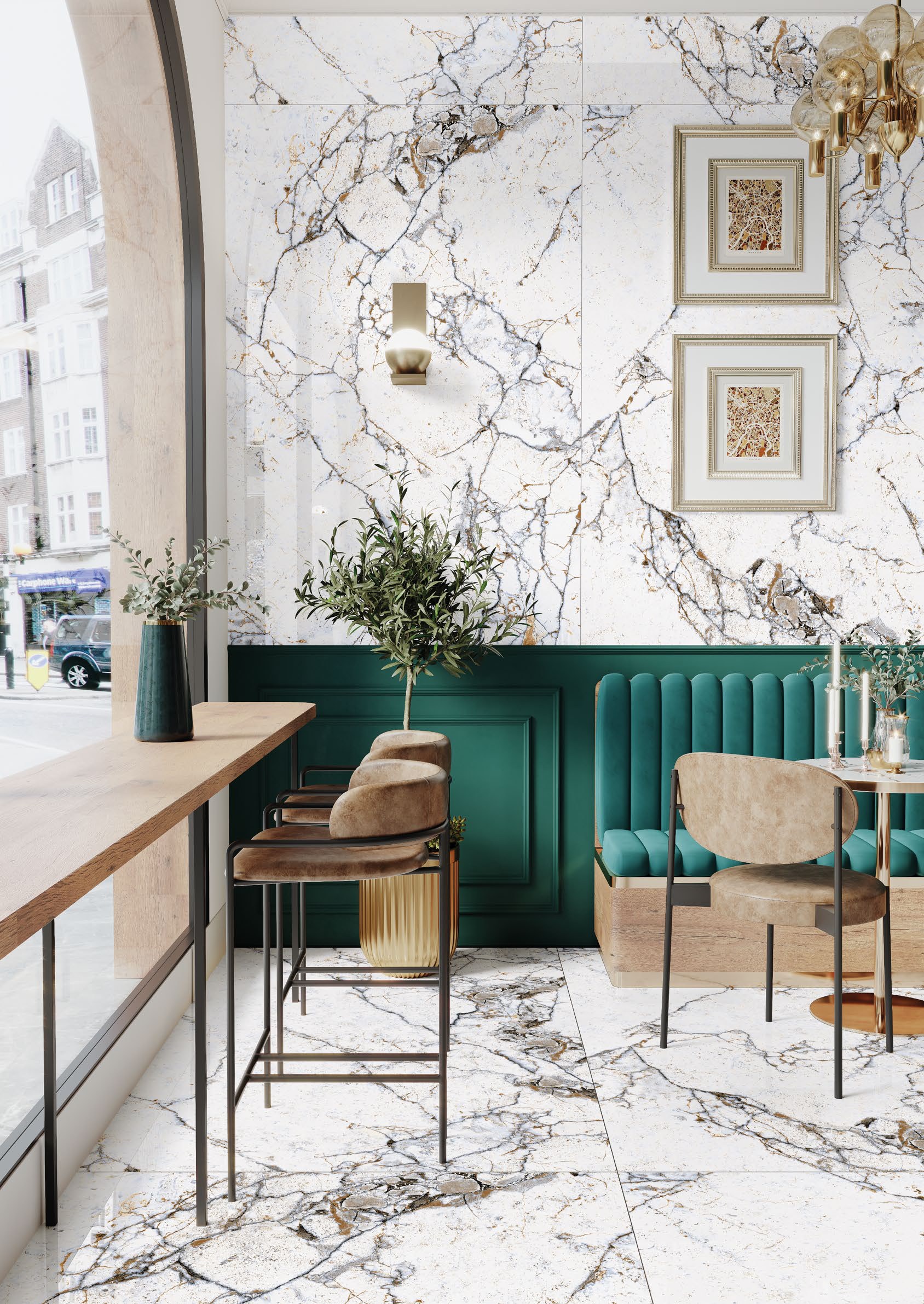 Bien Strato 120x180 cm Teknik Porselen Karo