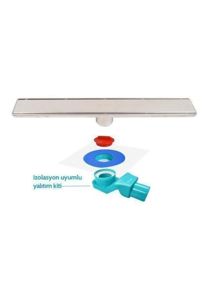 Duş Kanalı Line 6 60 Cm Plain Süzgeç Ve Yalıtım Kiti 1156-1036000-01