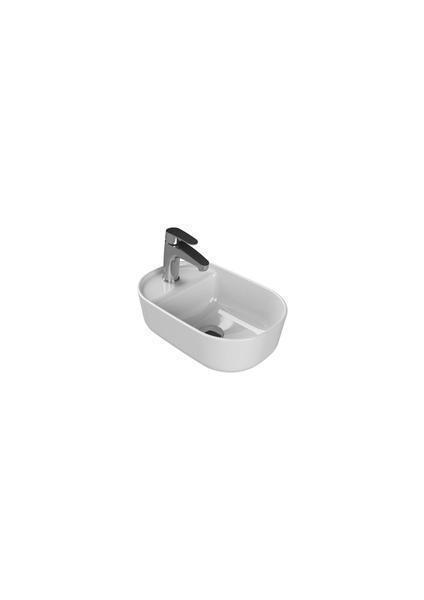 Seramik Aqua Etajerli Lavabo 42 x 28 cm