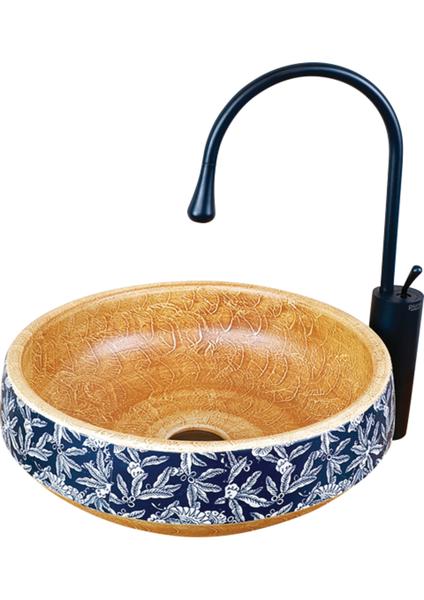 Pure Asos Dekoratif Tezgah Üstü Çanak Lavabo Hnm-103