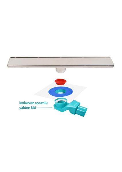 Duş Kanalı Line 6 60 Cm Plain Süzgeç Ve Yalıtım Kiti 1156-1036000-01