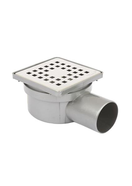 10x10 Krom Paslanmaz Çelik Çerçeveli Kare Izgaralı Yer Süzgeci 1041-1283222-11