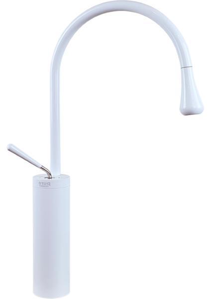 Pure Beyaz Tezgah Üstü Çanak Lavabo Armatürü Bf-202