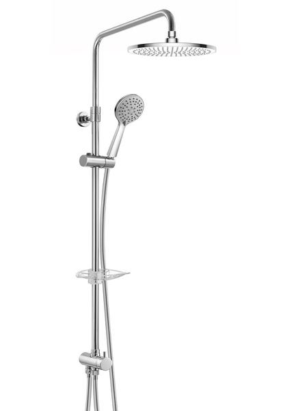 E.c.a Niobe Teleskobik Kolonlu Banyo Tepe Duş Seti Yuvarlak Takım 102158039