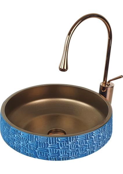 Pure Halikarnas Dekoratif Tezgah Üstü Çanak Lavabo Hnm-102