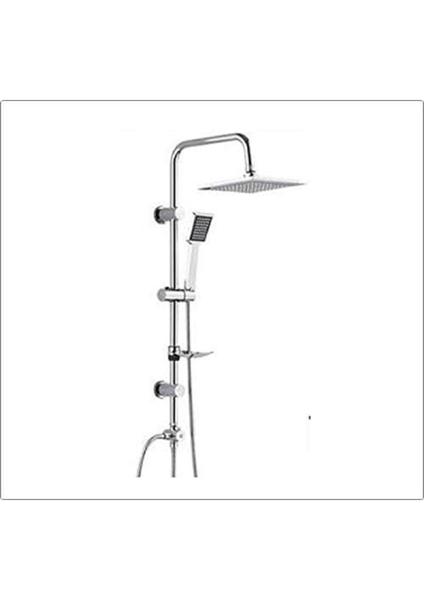 Tepe Duş Seti Rain Pratik Quadro - Yağmurlama Duş 53260 SHOWER SET