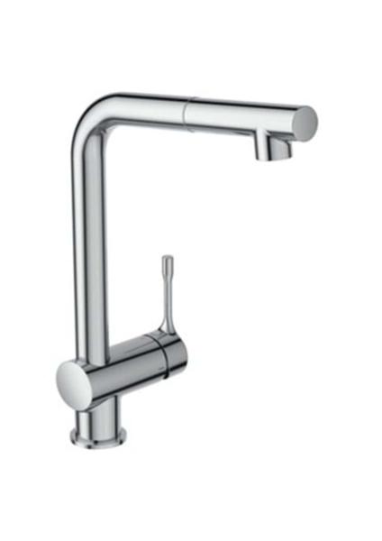 İdeal Standard Ceralook Kuğ Spiralli Eviye Bataryası