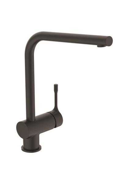 İDEAL STANDARD CERALOOK KUĞU EVİYE BATARYASI MAT SİYAH BC174XG