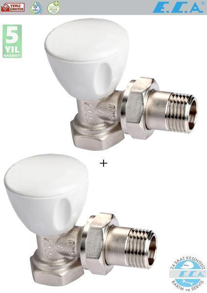 1/2 Köşe Radyatör Valfi Petek Havlupan Vanası 2 Adet Rv3 602120641