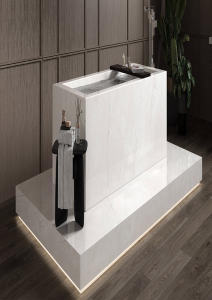 biQslab Clair Grey 80x320 cm Slab Porselen