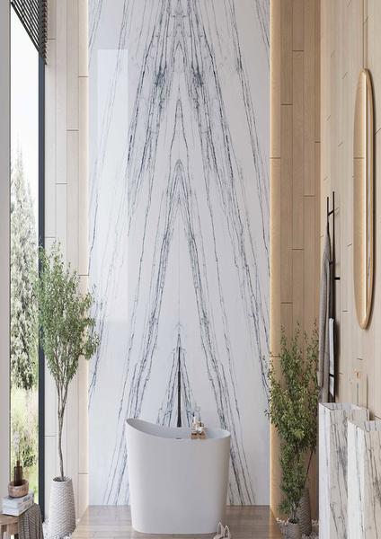 biQslab Greylac Bookmatch 160x320 cm Slab Porselen