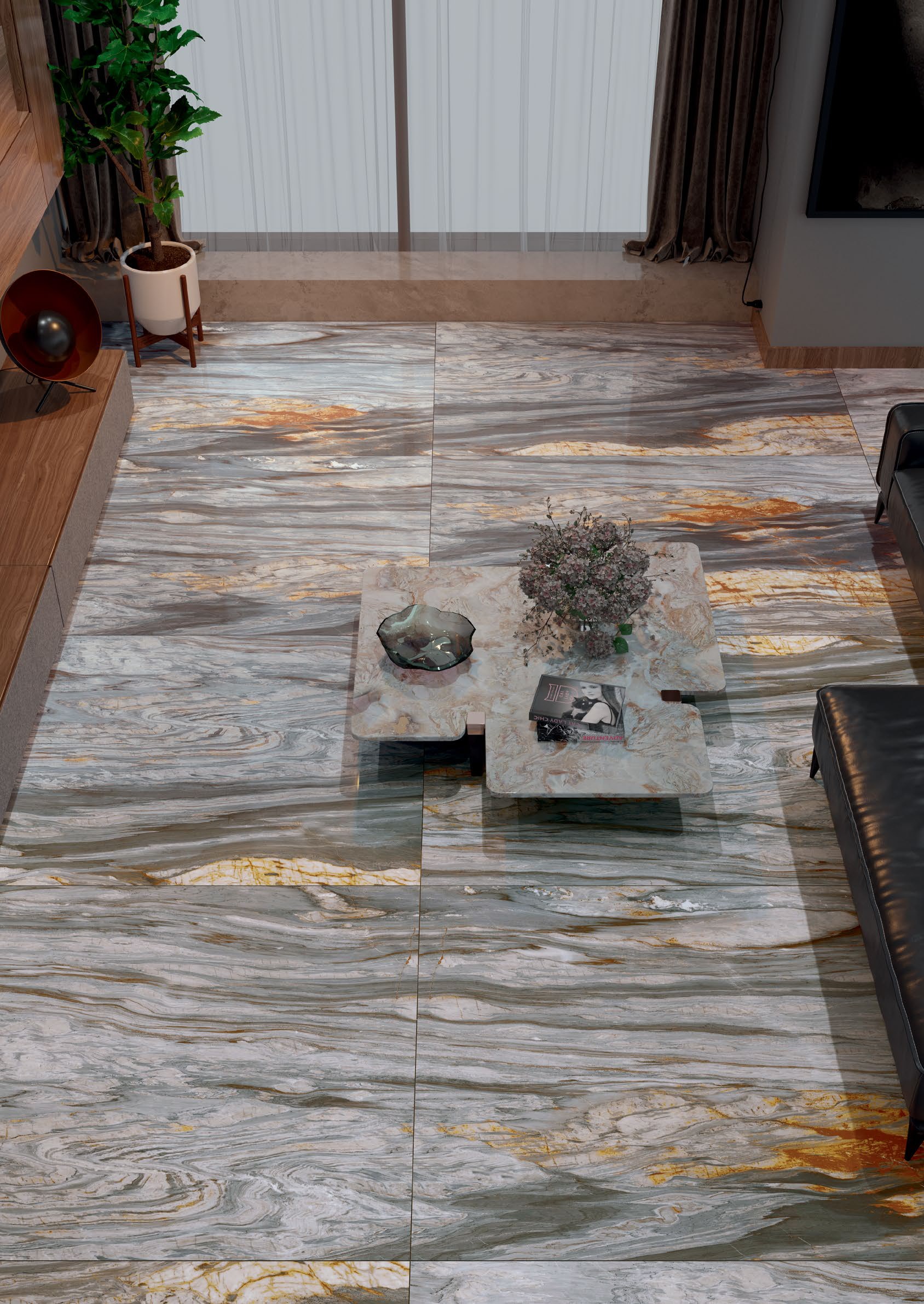 Bien Maestro 120x180 cm Teknik Porselen Karo