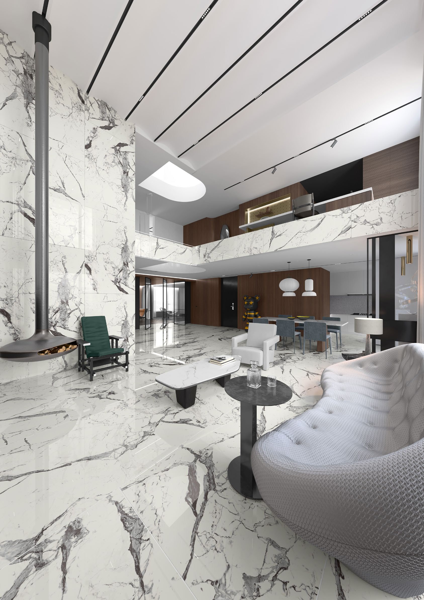 Bien Newport 120x180 cm Teknik Porselen Karo