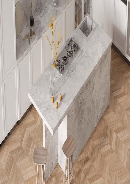 biQslab Silver Cloud 80x320 cm Slab Porselen