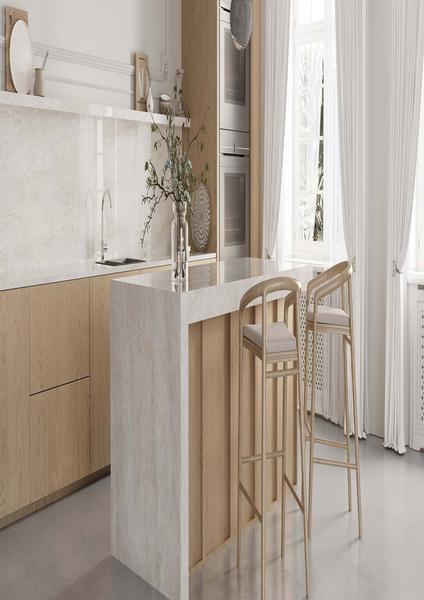 biQslab Taj Mahal 80x320 cm Slab Porselen