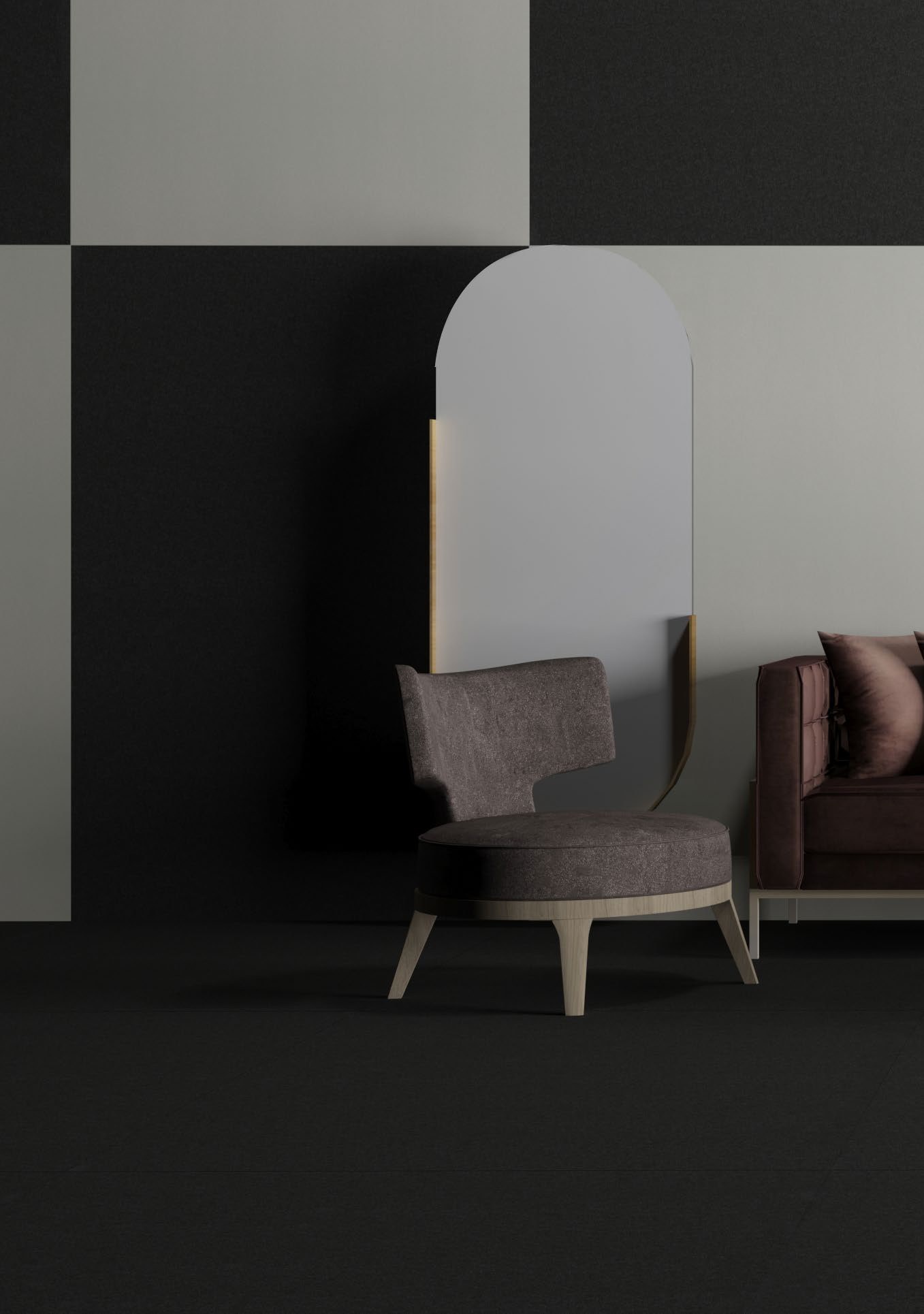 Bien White Star 120x180 cm Teknik Porselen Karo