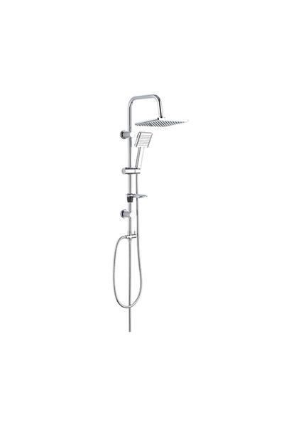 Banyo Rain Plus Tetra Tepe Duş Takımı Seti 53236