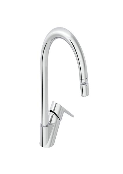 Flow Soft Eviye Bataryası (C-Tip, Alçak) Krom